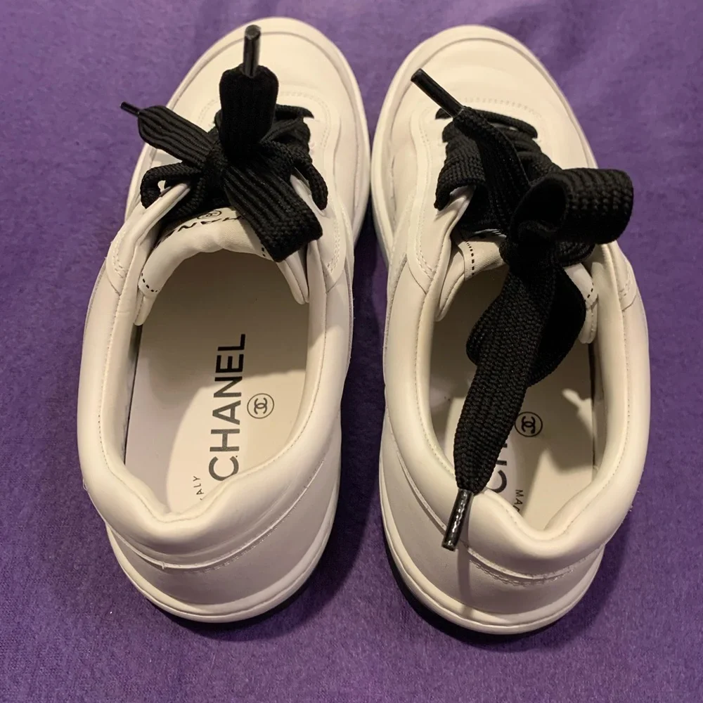 CHANEL Pony-Style Calfskin Trainers